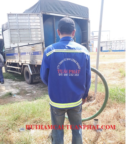 Rút hầm cầu phường An Hòa