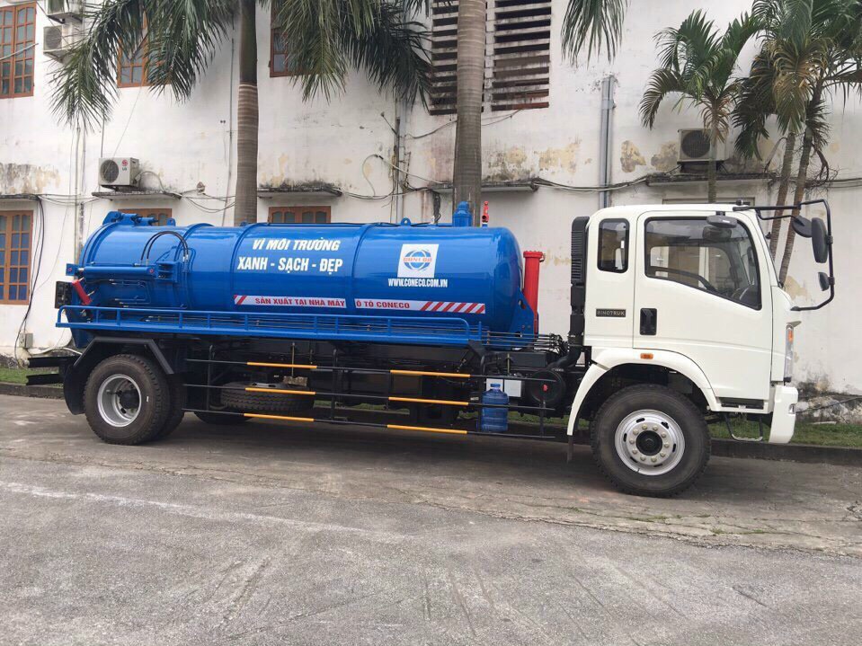 Rút hầm cầu phường Tân Biên