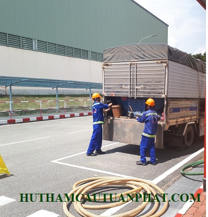 Rút hầm cầu phường Tân Hiệp